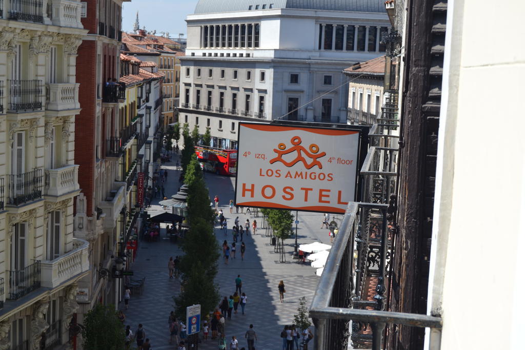 Los Amigos Hostel Madrid Exterior foto